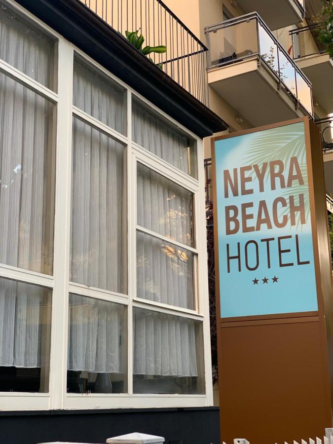 Hotel Neyra Beach Rimini Exteriér fotografie